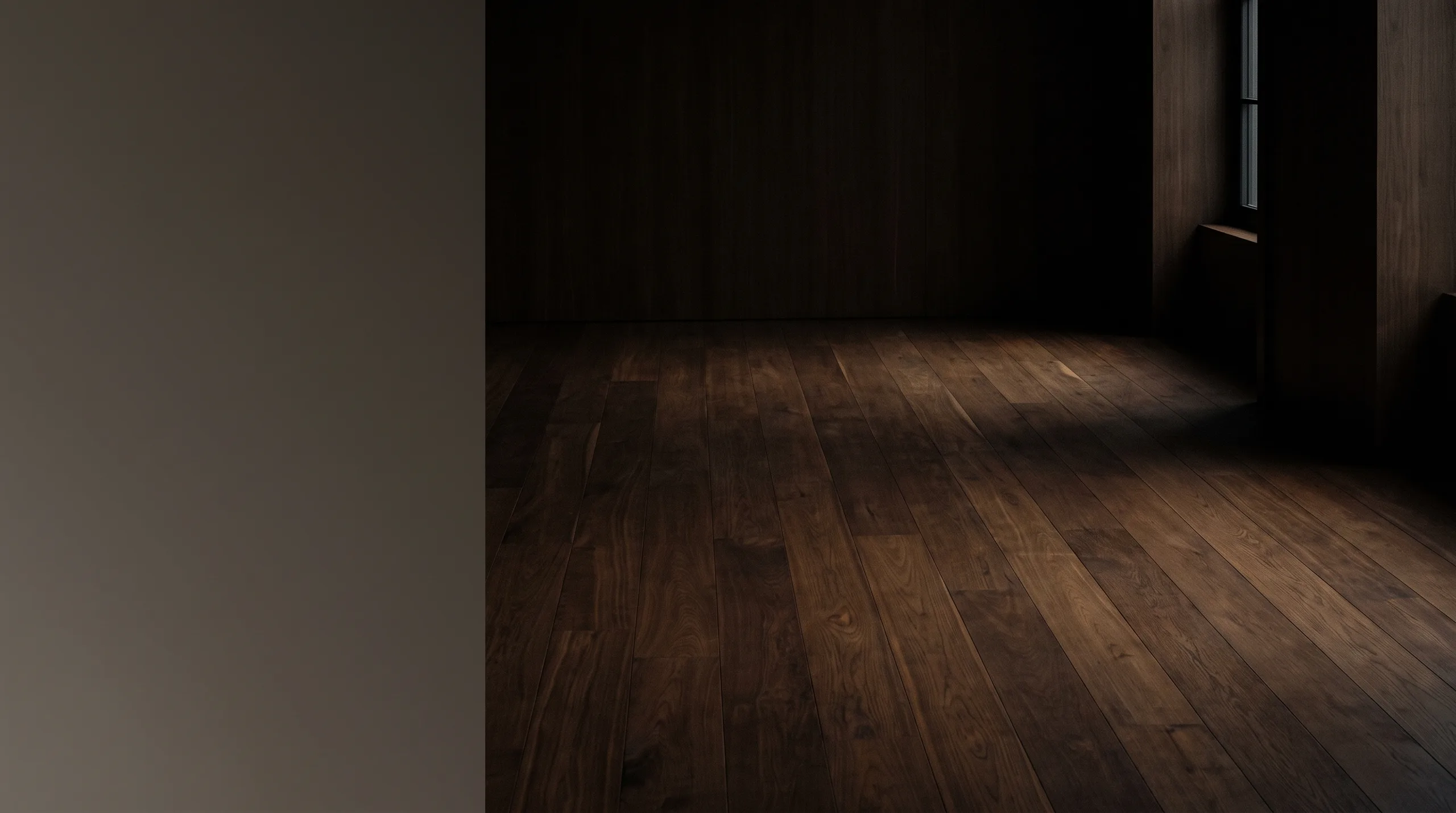 Hewatt Home Inspections - Flooring Installation: Precision miter cut on baseboard